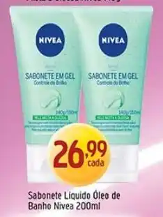 Supermercados Guanabara Sabonete liquido oleo de banho nivea oferta