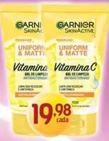 Supermercados Guanabara Vitamina C gel de limpeza antibacteriano uniform & matte oferta