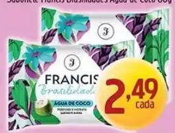 Supermercados Guanabara Sabonete francis brasilidade agua de coco oferta