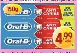 Supermercados Guanabara Creme Dental Oral-B 150g oferta