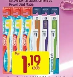 Supermercados Guanabara Estojo Dental Classic Confort ou Power Dent Macia oferta