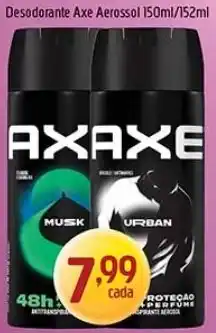 Supermercados Guanabara Desodorante axe aerossol oferta