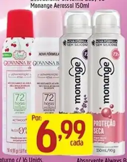 Supermercados Guanabara Monange Aerosol 150ml oferta