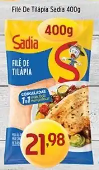 Supermercados Guanabara Filé de tilápia sadia oferta