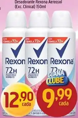 Supermercados Guanabara Desodorante rexona aerossol oferta