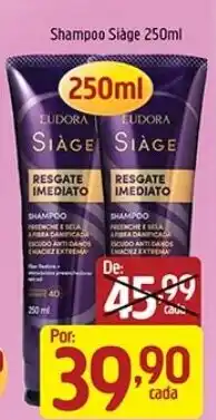 Supermercados Guanabara Shampoo siage oferta