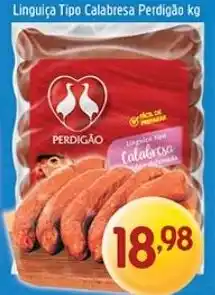 Supermercados Guanabara Linguiça tipo calabresa perdigão oferta