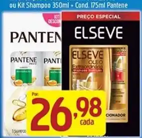 Supermercados Guanabara Kit Shampoo 350ml Cond. 175ml Pantene oferta