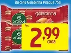 Supermercados Guanabara Biscoito Golabinha Piraquê oferta