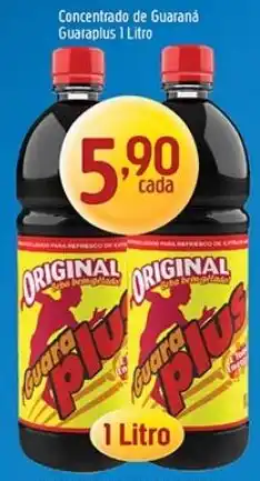 Supermercados Guanabara Concentrado de Guaraná Guara plus oferta