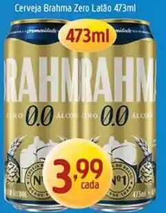 Supermercados Guanabara Cerveja brahma zero latão oferta