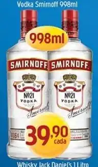 Supermercados Guanabara Vodka smirnoff oferta