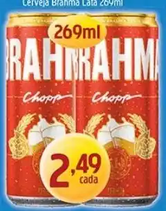 Supermercados Guanabara Cerveja brahma lata oferta