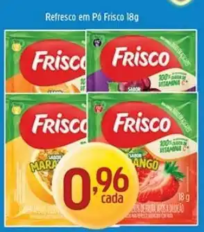 Supermercados Guanabara Refresco em Pó Frisco 18g oferta