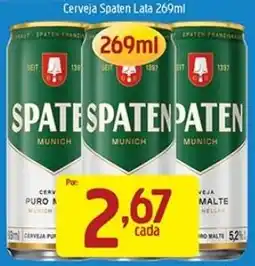 Supermercados Guanabara Cerveja spaten lata oferta