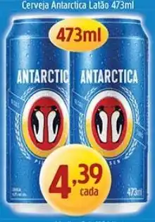 Supermercados Guanabara Cerveja Antarctica Latão oferta