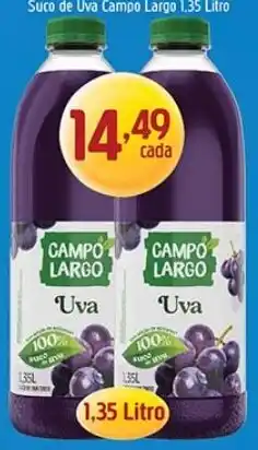 Supermercados Guanabara Suco de Uva Campo Largo oferta