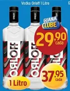 Supermercados Guanabara Vodka orloff 1 litro oferta