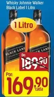 Supermercados Guanabara Whisky Johnnie Walker Black Label oferta
