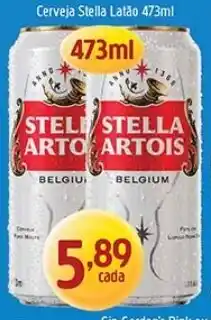 Supermercados Guanabara Cerveja Stella Latão oferta
