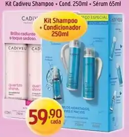 Supermercados Guanabara Kit Cadiveu Shampoo + Cond. 250ml + Sérums 65ml oferta