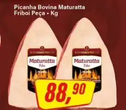 Rede Supermarket Picanha Bovina Maturatta Friboi Peça oferta