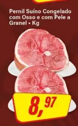 Rede Supermarket Pernil Suíno Congelado com Osso e com Pele a Granel oferta