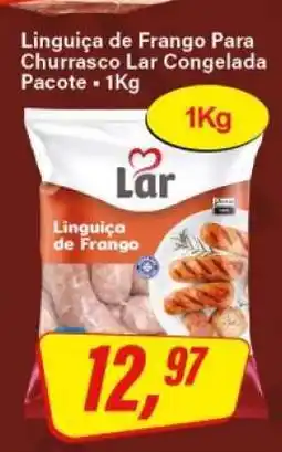 Rede Supermarket Linguiça de Frango Para Churrasco Lar Congelada Pacote oferta