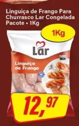 Rede Supermarket Linguiça de Frango Para Churrasco Lar Congelada Pacote oferta
