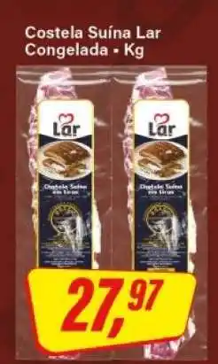 Rede Supermarket Costela Suína Lar Congelada oferta