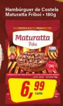 Rede Supermarket Hambúrguer de Costela Maturatta Friboi oferta