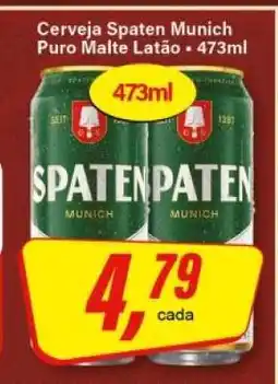 Rede Supermarket Cerveja Spaten Munich oferta