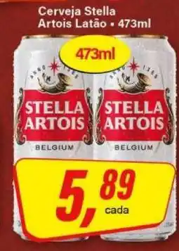 Rede Supermarket Cerveja Stella Artois Latão oferta