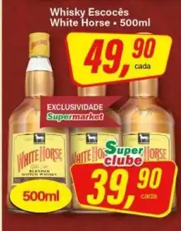 Rede Supermarket Whisky Escocês White Horse - 500ml oferta