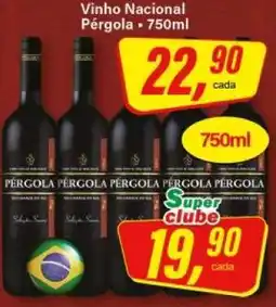 Rede Supermarket Vinho Nacional Pérgola - 750ml oferta