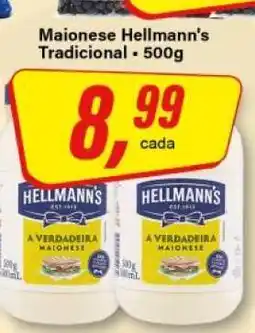 Rede Supermarket Maionese Hellmann's Tradicional oferta