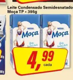 Rede Supermarket Leite Condensado Semidesnatado Moça TP oferta