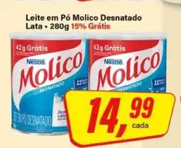 Rede Supermarket Leite em Pó Molico Desnatado oferta