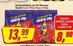 Rede Supermarket Achocolatado em Pó Nescau oferta