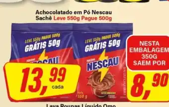 Rede Supermarket Achocolatado em Pó Nescau oferta