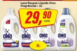 Rede Supermarket Lava Roupas Líquido Omo Fragrâncias oferta