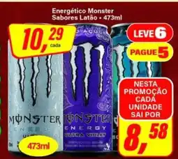 Rede Supermarket Energético Monster Sabores Latão oferta