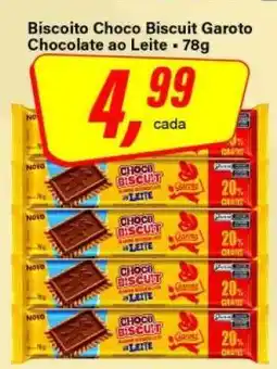 Rede Supermarket Biscoito Choco Biscuit Garoto oferta