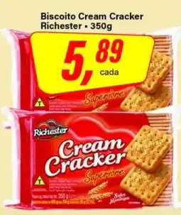 Rede Supermarket Biscoito Cream Cracker Richester oferta