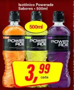 Rede Supermarket Isotônico Powerade Sabores oferta