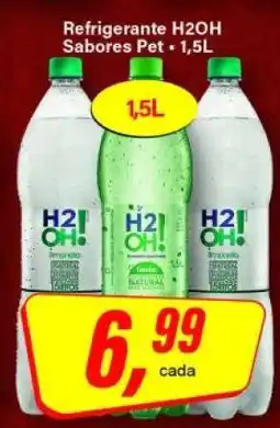 Rede Supermarket Refrigerante H2OH Sabores Pet oferta