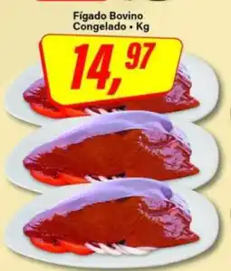 Rede Supermarket Fígado bovino congelado oferta