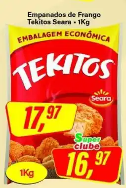 Rede Supermarket Empanados de Frango Tekitos Seara oferta