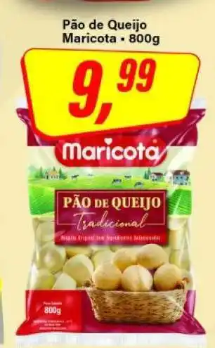 Rede Supermarket Pão de Queijo Maricota oferta