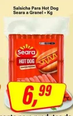 Rede Supermarket Salsicha Para Hot Dog Seara a Granel oferta